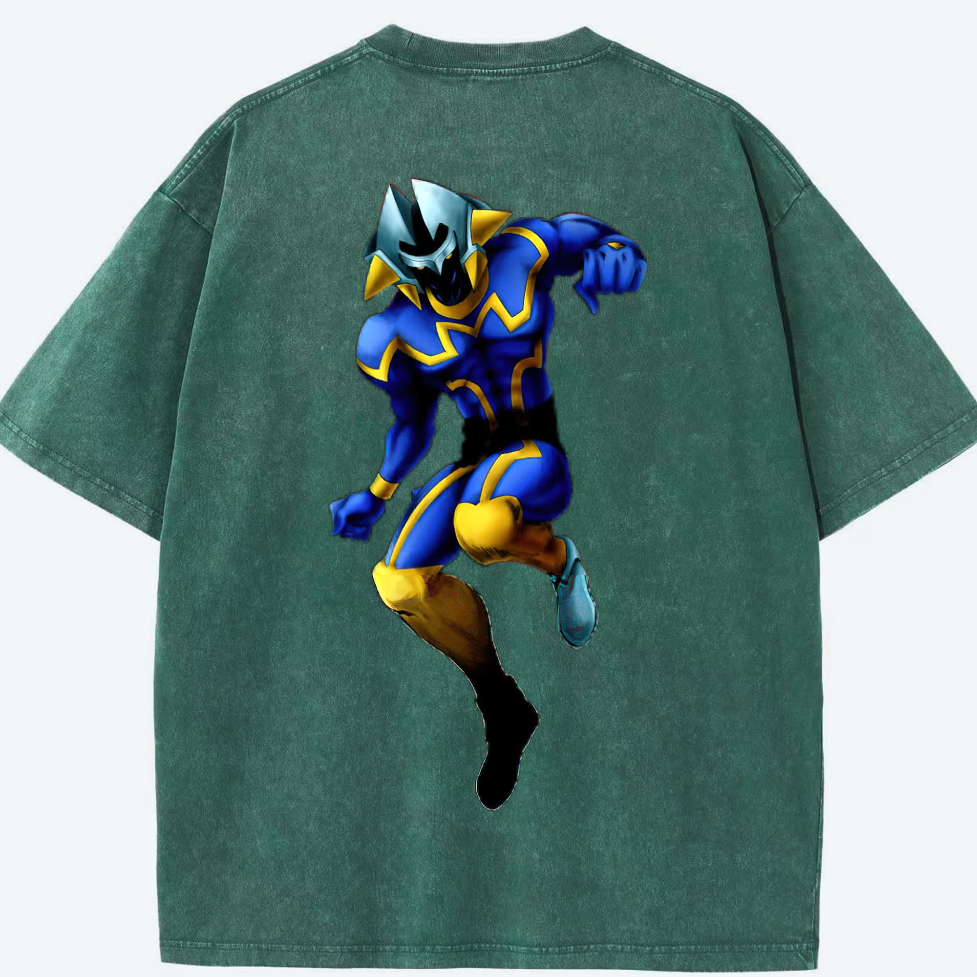 （画像用） 遊☆戯☆王 Yu-Gi-Oh! 綿100% ヴィンテージ風 半袖Tシャツ（背面プリント）